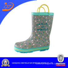 Pingos de chuva botas de chuva infantil com alças Kr026